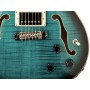 PRS SE Hollowbody II Piezo Peacok Blue SmokeBurst