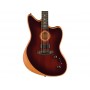 FENDER American Acoustasonic Jazzmaster EB All Mahogany Bourbon Burst