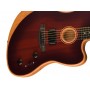 FENDER American Acoustasonic Jazzmaster EB All Mahogany Bourbon Burst