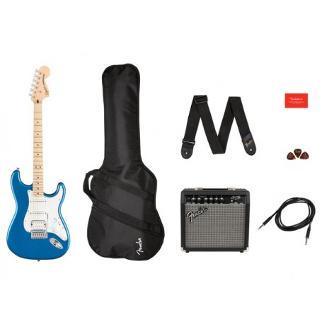 FENDER Squier Affinity Stratocaster HSS MN Lake Placid Blue Pack