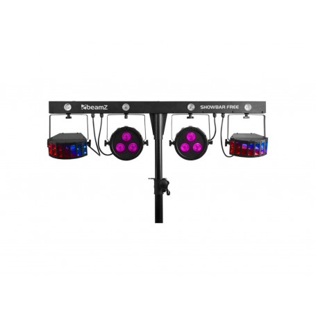 BEAMZ Showbar Free 2xpar4x4in1 2xderby