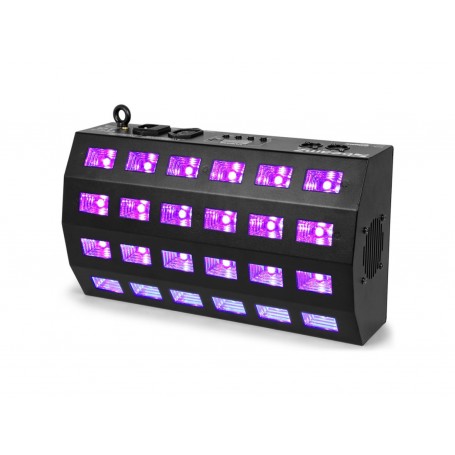 BEAMZ Flood24uv 24x3w Uv 4 Ch, Dmx,