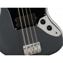 FENDER Squier Affinity Jaguar Bass H LRL Charcoal Frost Metallic