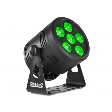 BEAMZ Bbp66 Uplight 6x6w 4in1 Dmx Irc