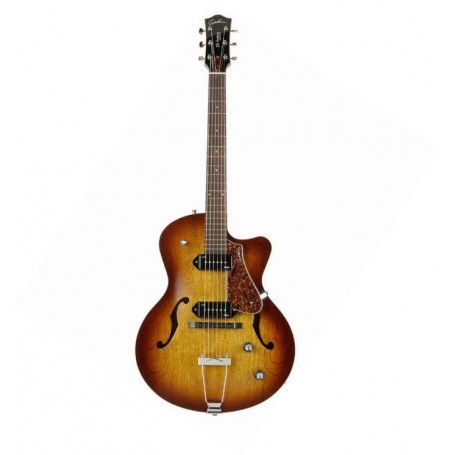 GODIN 5th Avenue CW Kingpin II P90 Cognac Burst