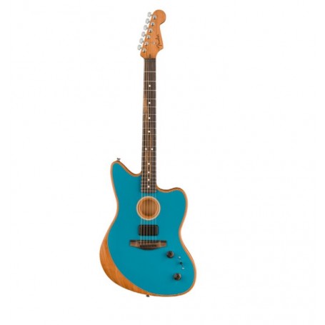 FENDER American Acoustasonic Jazzmaster EB Ocean Turquoise with Bag