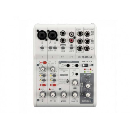 YAMAHA AG06 MKII White