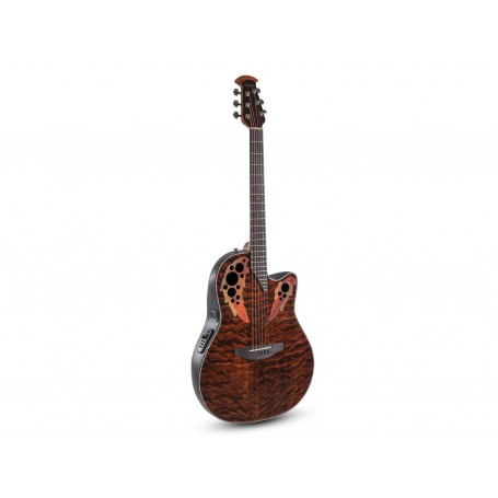 OVATION Celebrity Elite Plus Mid Cutaway Dark Tiger