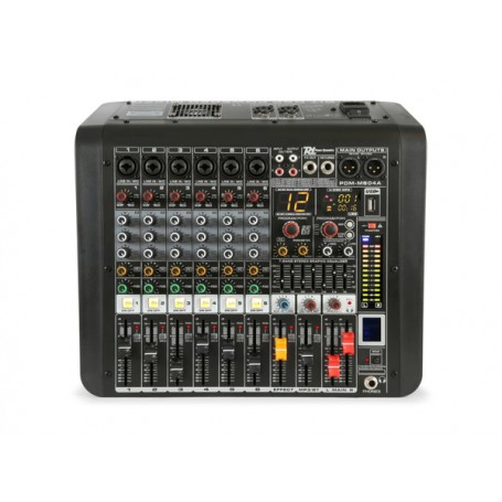 POWER DYNAMICS PDM-M604a Music Mix 6ch.16dsp/bt/mp - 2x200 Watt