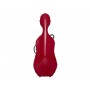 BAM 1001SRG Classic Cello Case - Pomegranate Red