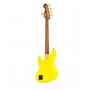 FENDER MonoNeon Jazz Bass V HH Roasted MN Neon Yellow