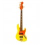 FENDER MonoNeon Jazz Bass V HH Roasted MN Neon Yellow