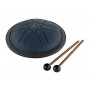 SONIC ENERGY MSTD2NB Mini Steel Tongue Drum 6" Navy Blue