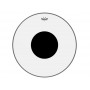 REMO Controlled Sound Clear Black Dot 24" Bass Drum