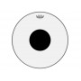 REMO Controlled Sound Clear 14" Clear Black Dot