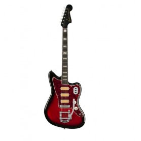 FENDER Gold Foil Jazzmaster EB Candy Apple Burst