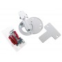 KONIG & MEYER 24161 Universal Speaker Wall Mount Structured White