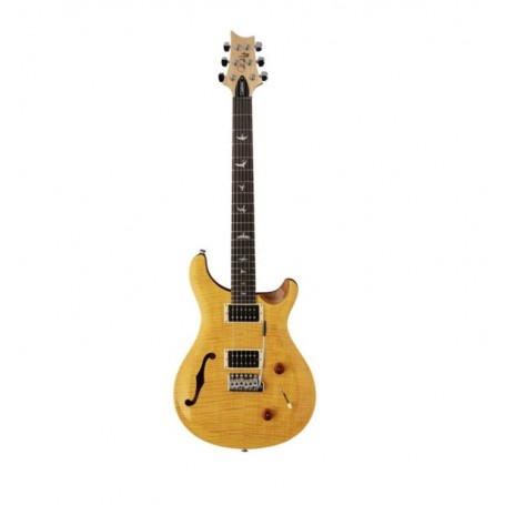 PRS SE Custom 22 Semi-Hollow Violin Top Santana Yellow
