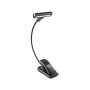 KONIG & MEYER 12247 Music Stand Light T-Model LED FlexLight Black
