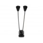 KONIG & MEYER 12244 Music Stand Light Double2 LED FlexLight Black