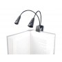 KONIG & MEYER 12244 Music Stand Light Double2 LED FlexLight Black