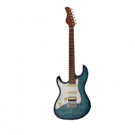 LARRY CARLTON S7 FM TBL Trans Blue (left handed)