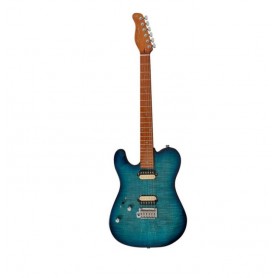 LARRY CARLTON T7 FM TBL Trans Blue (left handed)