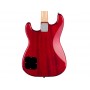 FENDER Squier Paranormal Strat-O-Sonic LRL Crimson Red Transparent