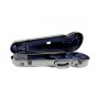 BAM 2002XLSC Hightech Contoured Violin Case Silver Carbon