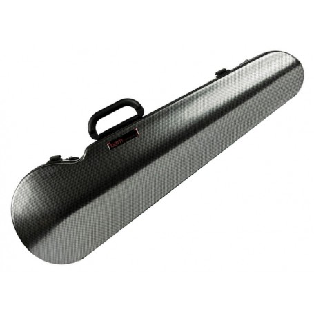 BAM 2002XLSC Hightech Contoured Violin Case Silver Carbon