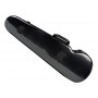 BAM 2002XLSC Hightech Contoured Violin Case Silver Carbon