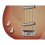 DANELECTRO 58 Longhorn Bass Copper Burst (left-handed)
