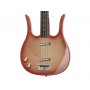 DANELECTRO 58 Longhorn Bass Copper Burst (left-handed)