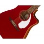 FENDER Redondo Player WN White Pickguard Candy Apple Red