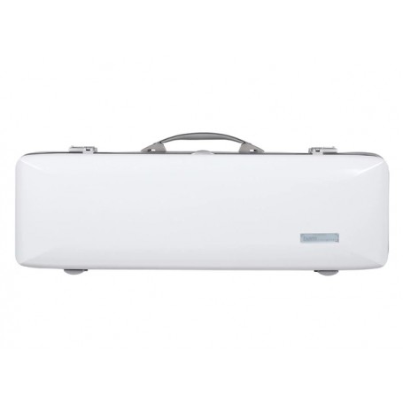 BAM ICE2018XLWS Ice Supreme Hightech Oblong Violin Case White-Silver