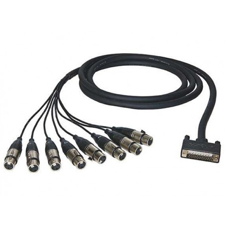 ALVA D-sub 25 - 8 Xlr Femmina 3m