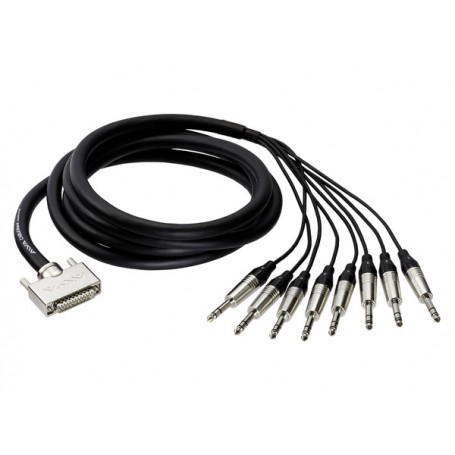 ALVA AI25-8TPRO3 D-Sub 25 to 8 x TRS Stereo 3mt