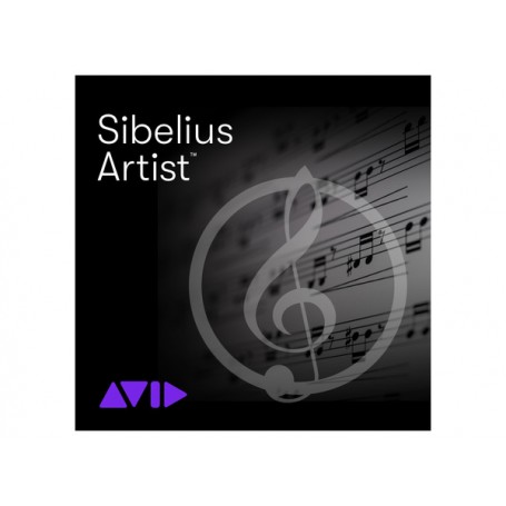 AVID Sibelius Artist 1-Year Perpetual Updates & Support Plan Reinstatement