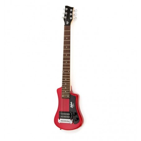 HOFNER Shorty Guitar Red con Custodia