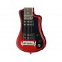 HOFNER Shorty Deluxe Red con Custodia