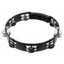 MEINL HTT10BK 10" Tambourine 2 Rows Black