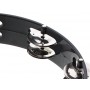 MEINL HTT10BK 10" Tambourine 2 Rows Black