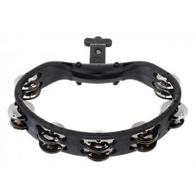 MEINL HTMT2BK Tambourine 2 Rows Black