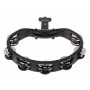 MEINL HTMT2BK Tambourine 2 Rows Black