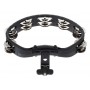 MEINL HTMT2BK Tambourine 2 Rows Black