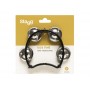 STAGG Plastic Cutaway Mini Tambourine 4 Jingles