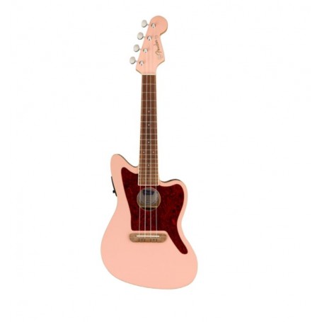 FENDER Fullerton Jazzmaster Uke WN Shell Pink
