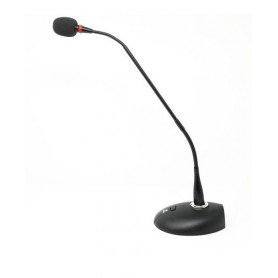 BESPECO GM4018P Gooseneck Microphone Alimentazione: 2x Batterie AAA da 1,5V, Alimentazione Phantom 48V