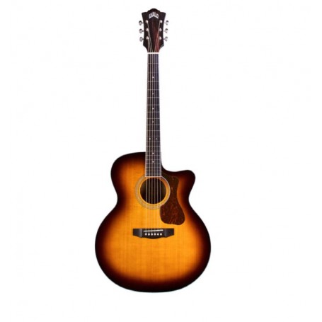GUILD F-250CE Deluxe Maple ATB Antique Burst