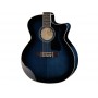 GUILD F-2512CE Deluxe Maple Dark Blue Burst